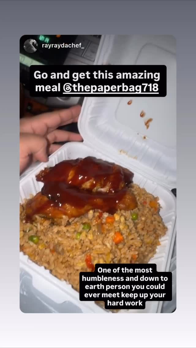 Fried rice + BBQ